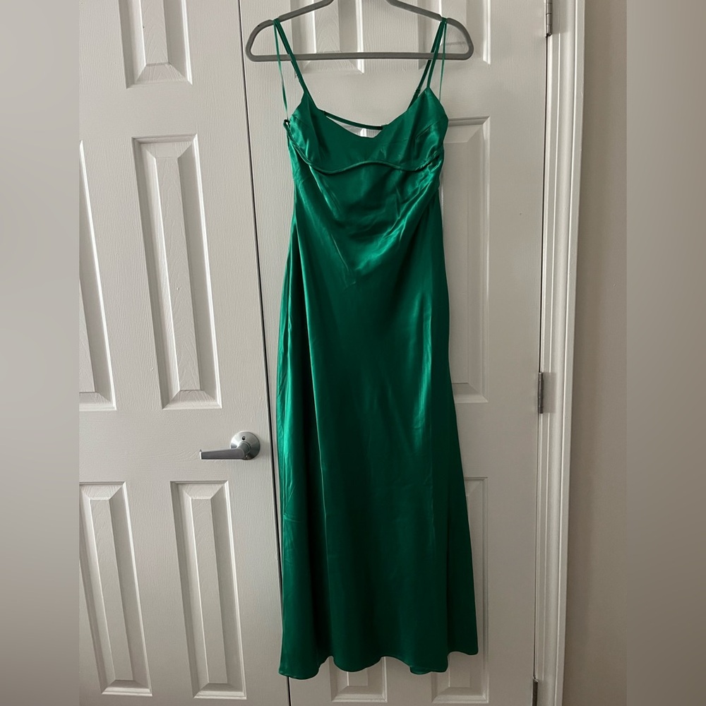 Thirty Thirty LA Emerald Green Dress Size M NWT